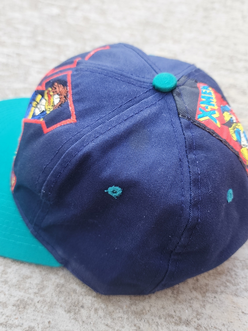 Vintage 90s 1993 X-Men Marvel Comics Cyclops Snapback Wolverine, Rare - Picture 8 of 12